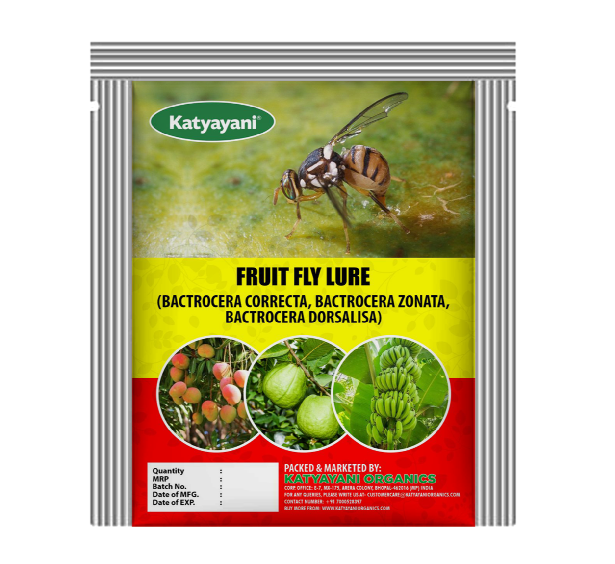 Fruit Fly Lure (BACTROCERA CORRECTA , ZONATA , DORSALISA