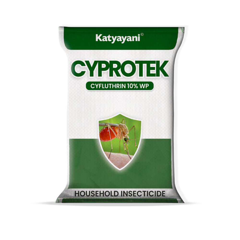 Katyayani Cyprotek - Cyfluthrin 10% WP Insecticide